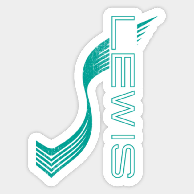 Lewis Hamilton Logo Sticker